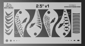 Crayfish Fishing Lure Airbrush Stencil v1 – Whitmore Farm