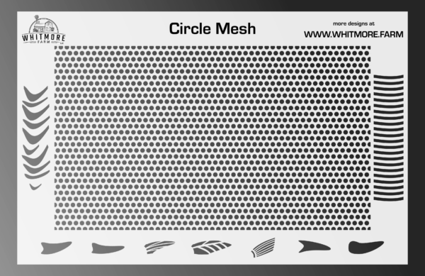 Full Circle Mesh Stencil