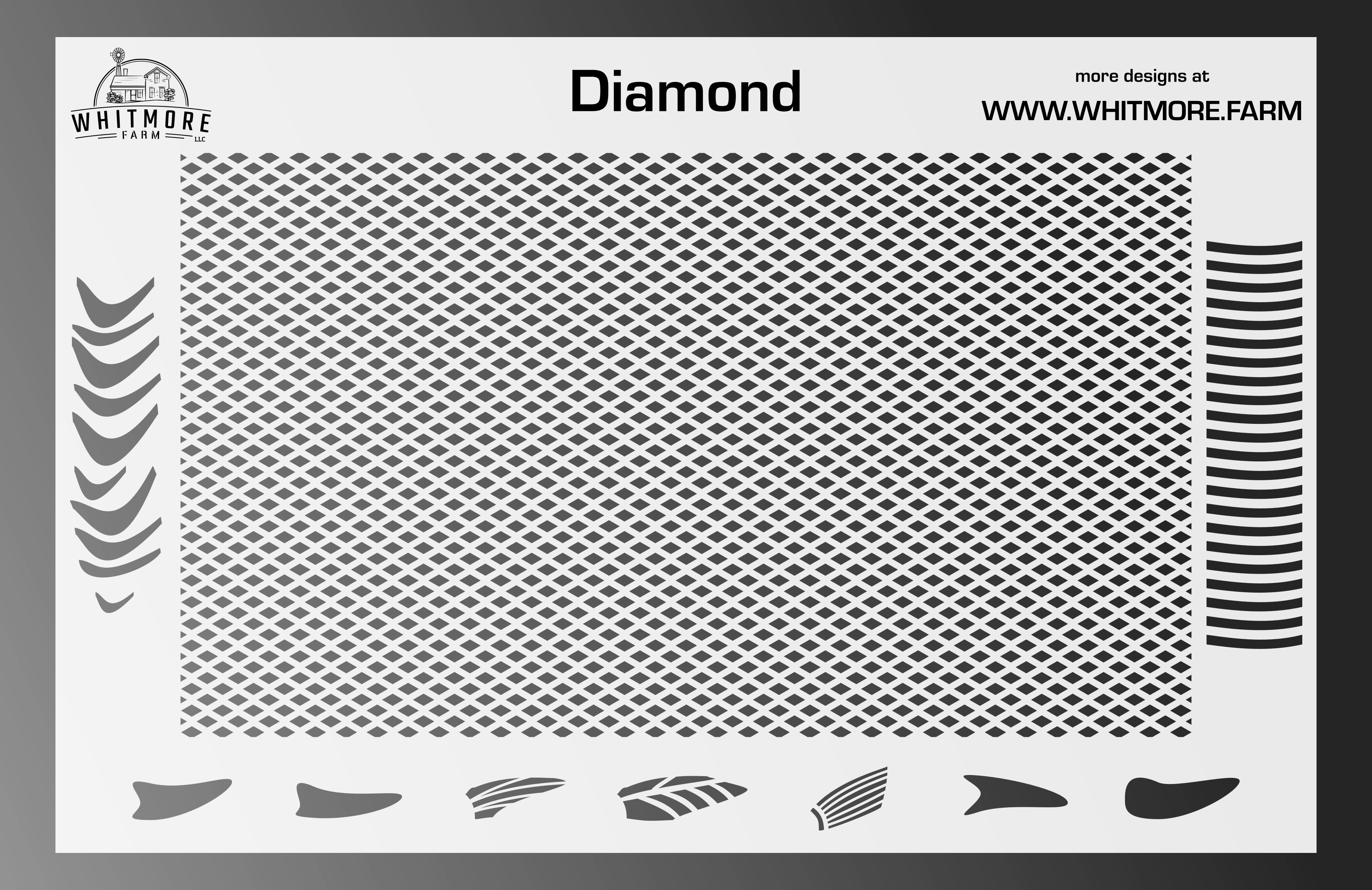 Full DiamondMesh Stencil