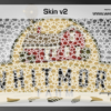 Skin v2 Mesh Fishing Lure Airbrush Stencil