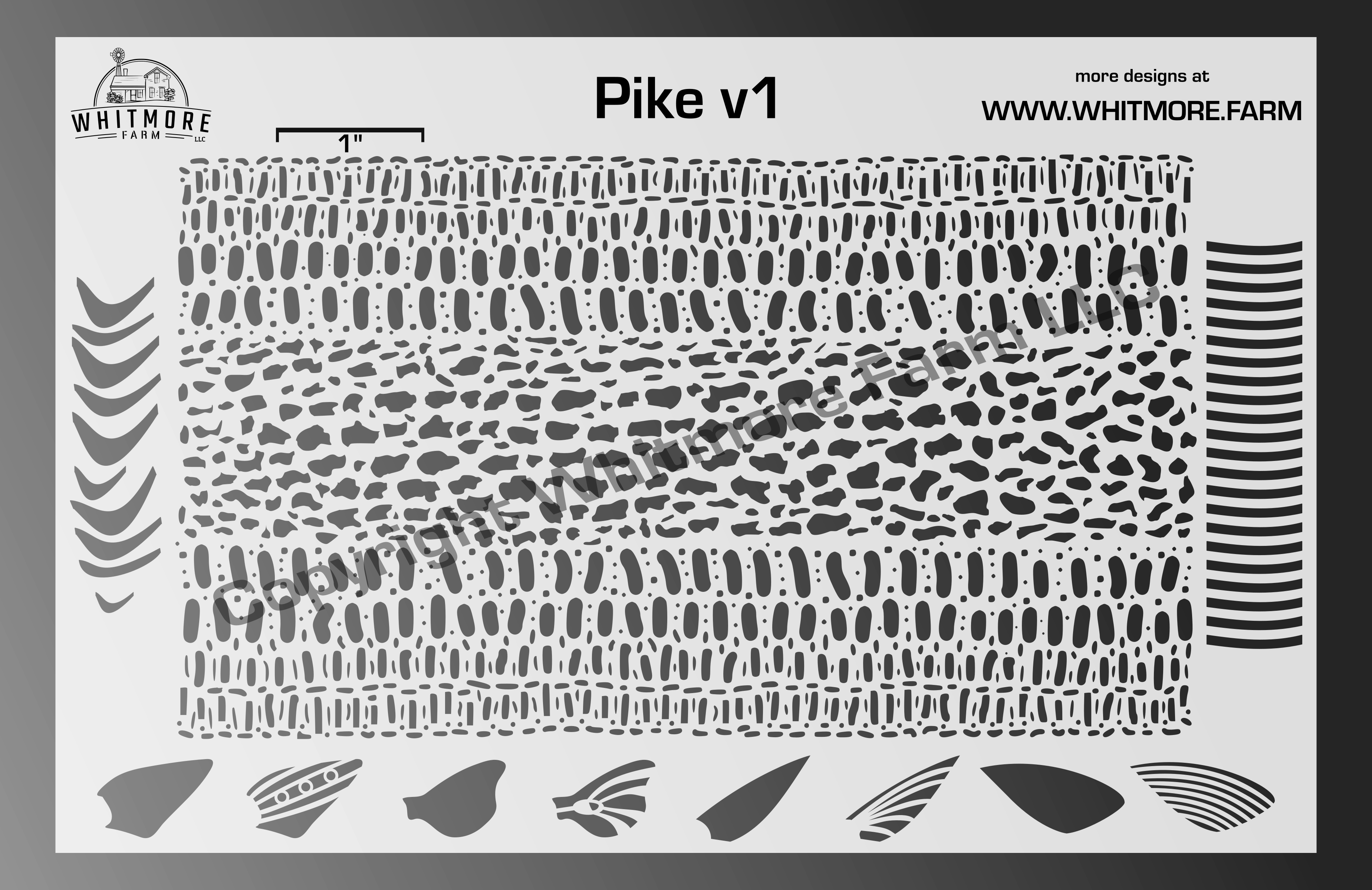 Full Pike Mesh Stencil v1