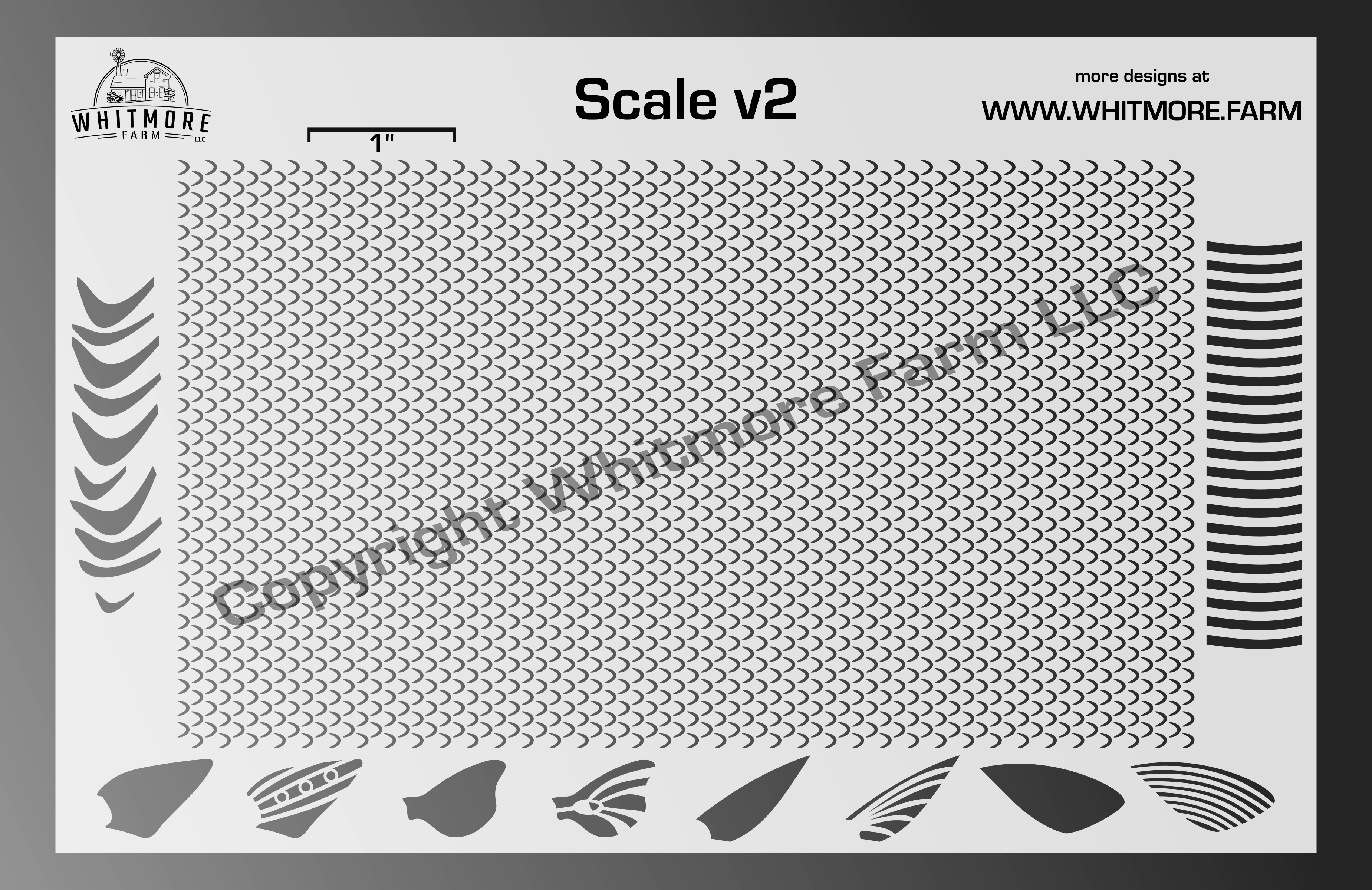 Scale v2 Mesh Stencil