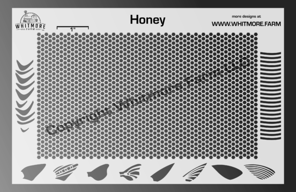 Full Honeycomb Mesh Stencil v1