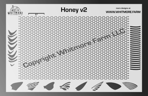 Full Honeycomb Mesh Stencil v2