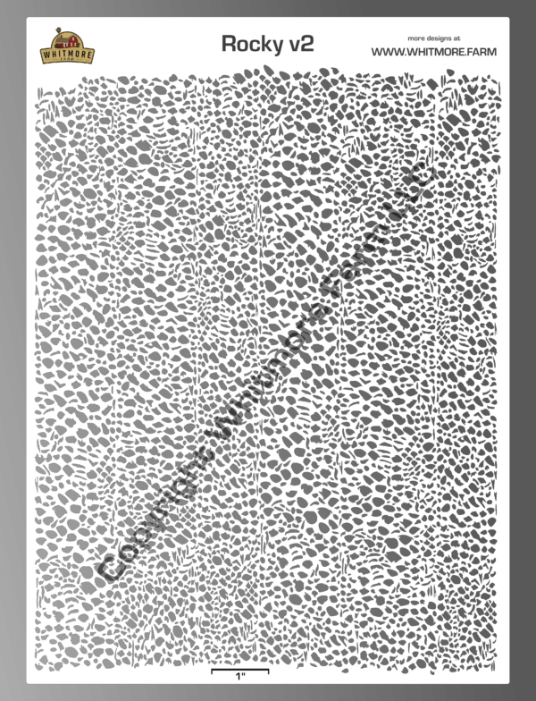 Rocky v2 stencil large format