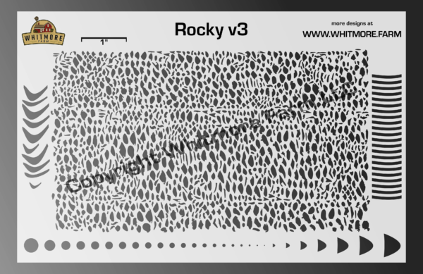 Rocky v3 Mesh Stencil