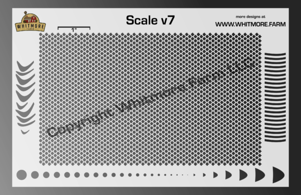 Scale v7 Mesh Stencil