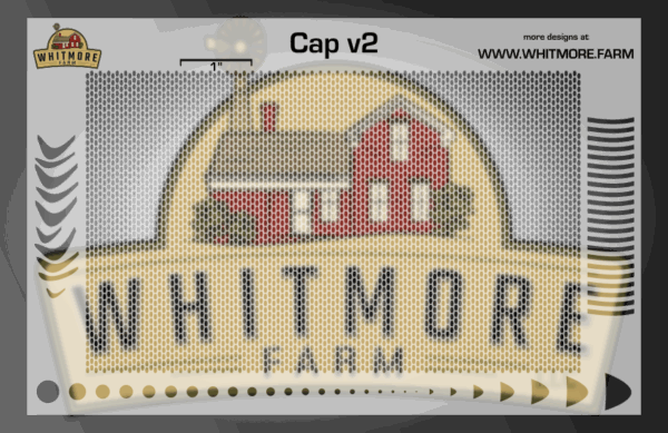 Capsule v2 Mesh Fishing Lure Airbrush Stencil