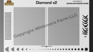 Diamond v2 Fine Detail Stencil