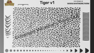 Tiger v1 Airbrush Stencil