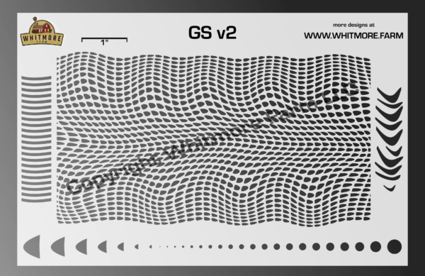 GS v2 Airbrush Stencil