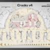 Cracks v4 Mesh Fishing Lure Airbrush Stencil