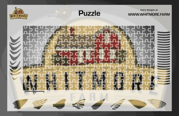 Puzzle Mesh Fishing Lure Airbrush Stencil