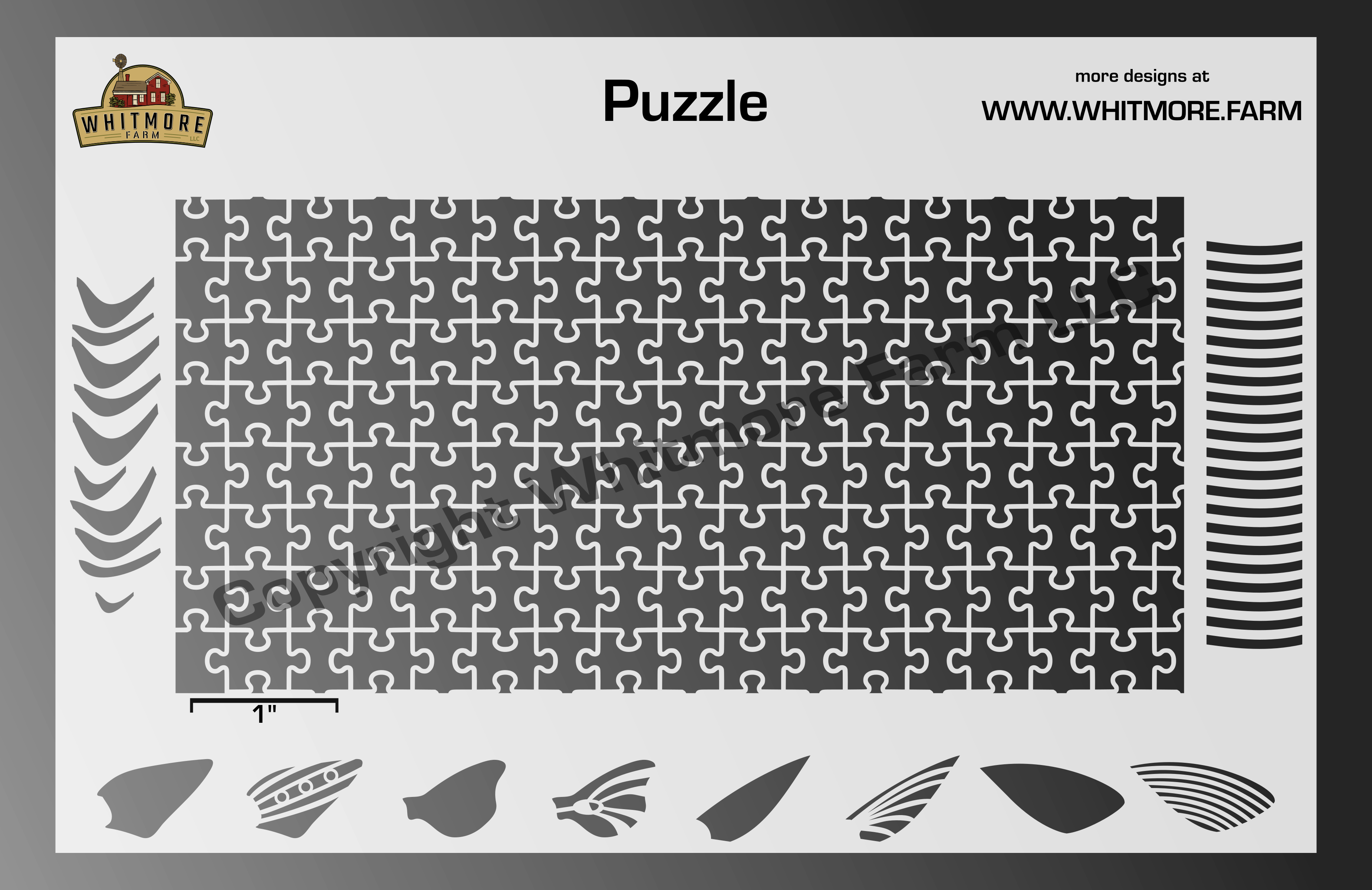 Puzzle Mesh Stencil