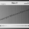 Hex v1 Mesh AIrbrush Paint Stencil