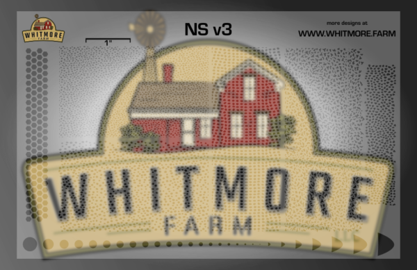 NS v3 Mesh Fishing Lure Airbrush Stencil