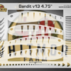 Bandit v13 Fishing Lure Airbrush Stencil