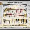 Bandit v15 Fishing Lure Airbrush Stencil