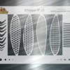 Minnow Airbrush Stencil Fishing Lure #3 -3 Inch