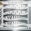 Bandit v6 Fishing Lure Airbrush Stencil