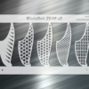 Blade Bait v2 Fishing Lure Airbrush Stencil - 2.4" - ZB-M