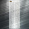 GT v1 Large Format Mesh Fishing Lure Airbrush Stencil - 11" x 4"