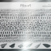 Pike v1 Mesh Fishing Lure Airbrush Stencil