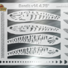 Bandit v14 Fishing Lure Airbrush Stencil