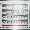 HitStick v1 Fishing Lure Airbrush Stencil