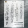 Pike v3 Fishing Lure Airbrush Stencil - Large Format