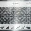 Puzzle Mesh Fishing Lure Airbrush Stencil
