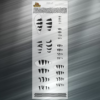 Rippin Rap v1 Fishing Lure Airbrush Stencil - 11" x 4" - 6 sizes