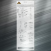 Rippin Rap v2 Fishing Lure Airbrush Stencil - 11" x 4" - 6 sizes