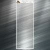 Scale v10 Large Format Mesh Fishing Lure Airbrush Stencil - 11" x 4"