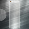 Scale v15 Large Format Mesh Fishing Lure Airbrush Stencil - 11" x 4"