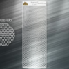 Scale v17 Mesh Fishing Lure Airbrush Stencil 11" x 4"