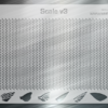 Scale v3 Mesh Fishing Lure Airbrush Stencil