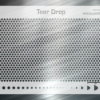 Teardrop Mesh Fishing Lure Airbrush Stencil