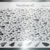Teardrop v3 Mesh Fishing Lure Airbrush Stencil